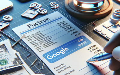Facture Google Ads : Guide Complet pour Comprendre et Gérer Vos Dépenses Publicitaires