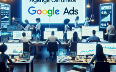 Agence certifiée Google Ads : Maximisez votre visibilité en ligne avec des experts authentiques