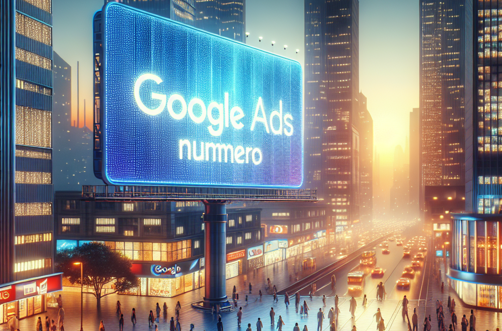« Google Ads numéro : Maximisez vos campagnes publicitaires en ligne »